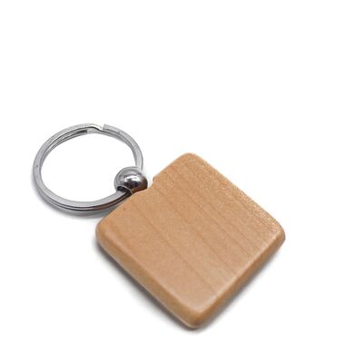 Handcrafted  Various Styles Wood Keychains Finest Quality for Decoration