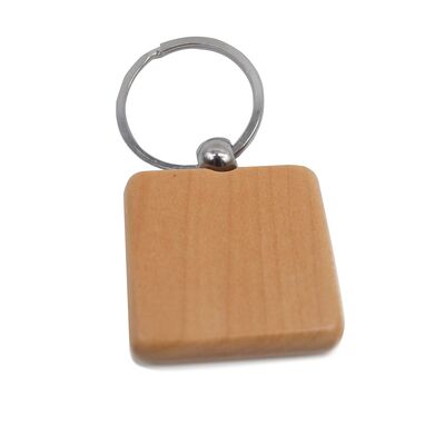 Handcrafted  Various Styles Wood Keychains Finest Quality for Decoration