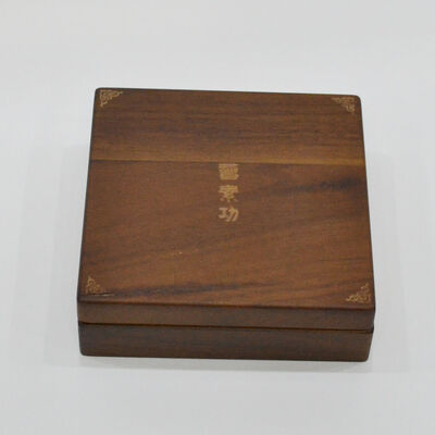 Custom Finely Made and Well Lacquered Wooden Food Storage Box Available Logo Print