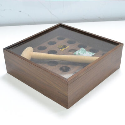 Luxurious Black Walnut Wooden Chocolate Packaging Box