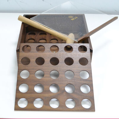 Luxurious Black Walnut Wooden Chocolate Packaging Box