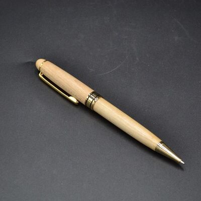 High End Maple  Wooden Ballpoint Pen Smooth Writing for Teachers ' Day