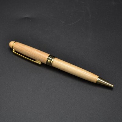 High End Maple  Wooden Ballpoint Pen Smooth Writing for Teachers ' Day
