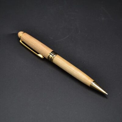 High End Maple  Wooden Ballpoint Pen Smooth Writing for Teachers ' Day