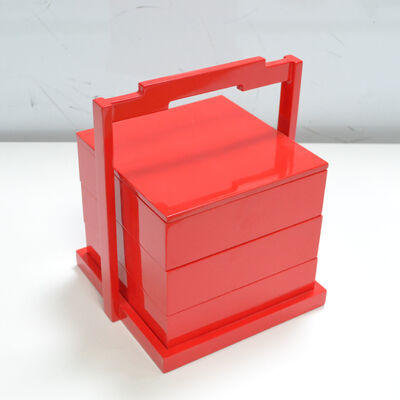 High Gloss Wooden Food Box