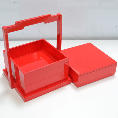 High Gloss Wooden Food Box