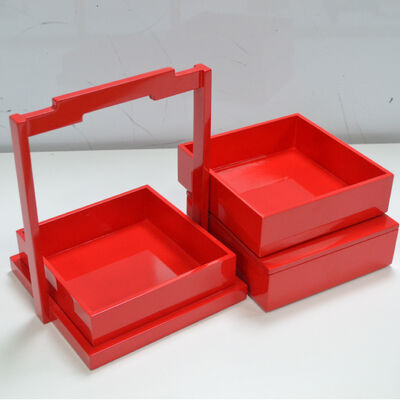 High Gloss Wooden Food Box