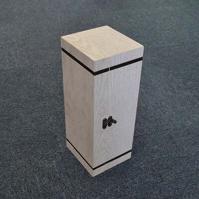 Single Large Packaging Gift Craft Use Wooden & Bamboo Boxes for Wine for Storage and Presentation