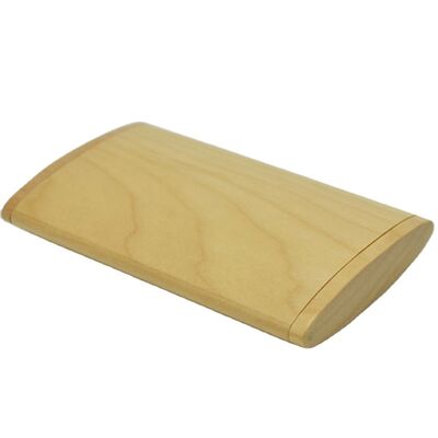 High End Maple Wood Business Card Holder for Business Gift