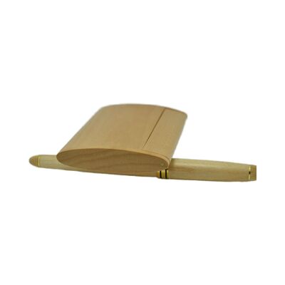 High End Maple Wood Business Card Holder for Business Gift