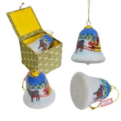 Factory Price Customizable Hand Painted Glass Ball  for Holiday Parties Christmas Tree Ornaments ODM/OEM Factory Direct