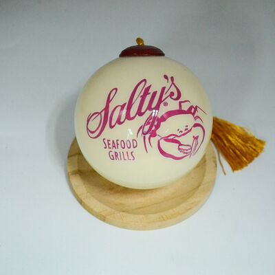 High-quality Factory-direct Painted Glass Decorative Baubles for Festival celebrations and Decorations