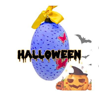 Wholesale Halloween Glass Ornaments Accepting Customer Customization for Halloween Gifts