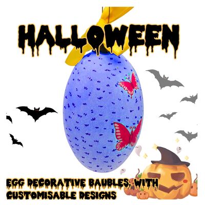 Wholesale Halloween Glass Ornaments Accepting Customer Customization for Halloween Gifts