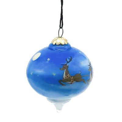 Personalized Fine Glass Hand Painted Glass Ball Ornaments for Decoration