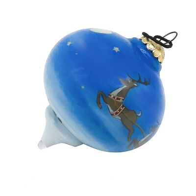 Personalized Fine Glass Hand Painted Glass Ball Ornaments for Decoration