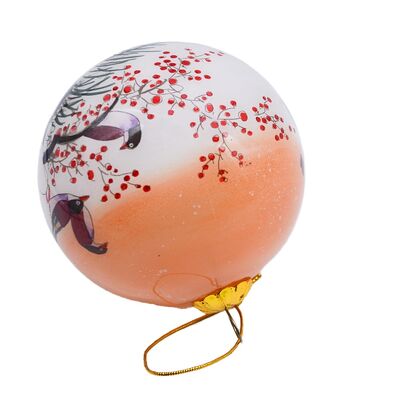 China Personalized  Inside Painted Christmas Christmas  Glass  Balls  Ornament  for Christmas