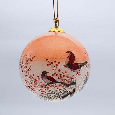 China Personalized  Inside Painted Christmas Christmas  Glass  Balls  Ornament  for Christmas