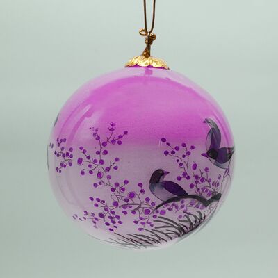 Chinese Traditional Inside Hand-made Customized Crystal Christmas Ornament Ball for Decoration