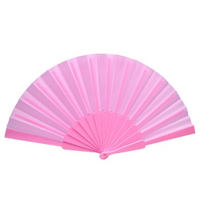 Customized Color and Material Colourful Party Plastic Fans for Party celebrations