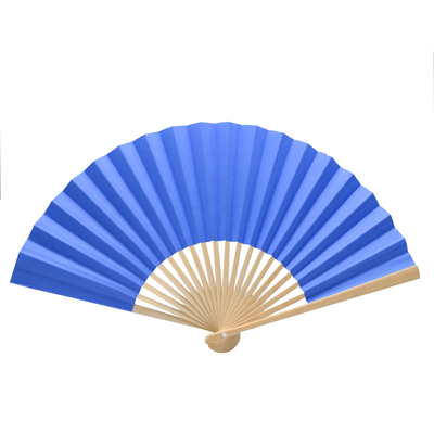 Wholesale  23cm Custom Printed Bamboo Hand-Folding Fan for Business Gifts
