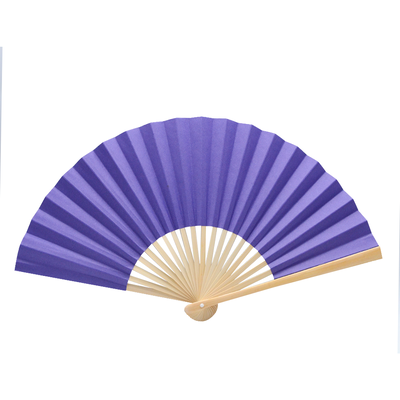 Wholesale  23cm Custom Printed Bamboo Hand-Folding Fan for Business Gifts