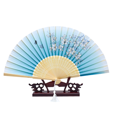 Handcrafted Elegant Bamboo Fan with 25 Ribs Customisable Engraved logo Available ODM/OEM Services Provided Ideal for Parties