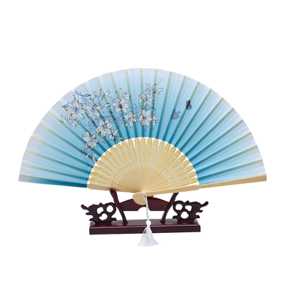 Handcrafted Elegant Bamboo Fan with 25 Ribs Customisable Engraved logo Available ODM/OEM Services Provided Ideal for Parties