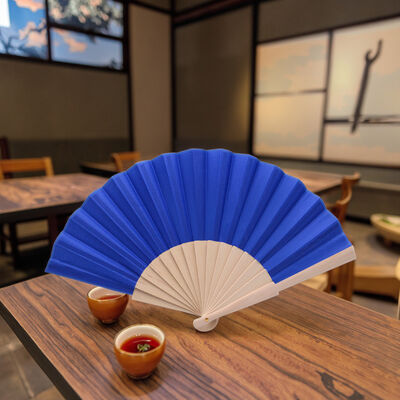 Chinese Best Selling Painted Folding Fragrance Wood Hand Fan with Sustainable Design for Wedding Decoration