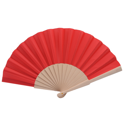 Best Selling Custom Chinese Folk Art Style Carved  Hand Held  Wood Fan for Wedding Favors