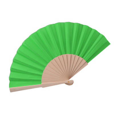 Factory Custom Spanish Wood Handheld Floding Fan for Wedding Fans