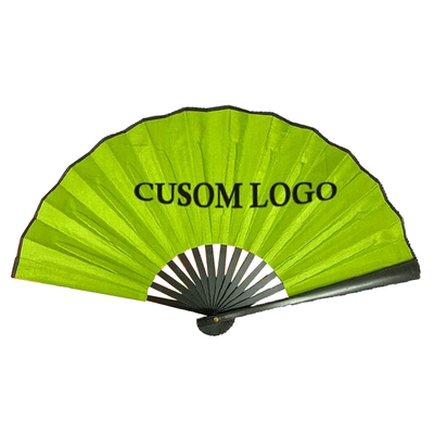 Personalized Handcrafted Bamboo Fairy Kungfu Hand Fan with Custom Engraving for Music Festival Parties-Gift Souvenir