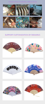 Personalized Handcrafted Bamboo Fairy Kungfu Hand Fan with Custom Engraving for Music Festival Parties-Gift Souvenir
