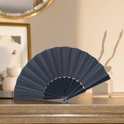 Plastic Oxford Cloth Handheld Fans Are Available for Customization in Various Styles and Colours
