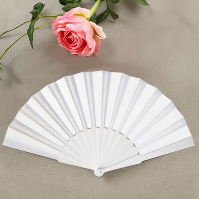 Wholesale High Promotional  Custom Printed logo Plastic Hand Held Gift Fan