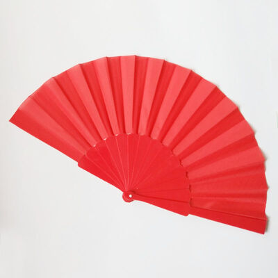 Pink Plastic Hand Fan Customized Logo&Color for Promotional Gift Souvenir