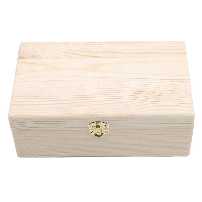 New Arrival Large Space Durable Wooden Storage Box  for Poker Cards Storage Gifts