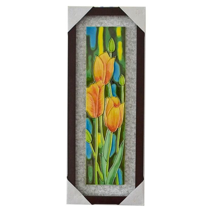 Customizable Pattern&size Hand Painting Pattern Ceramic Tile for Wedding&living Room Decor.