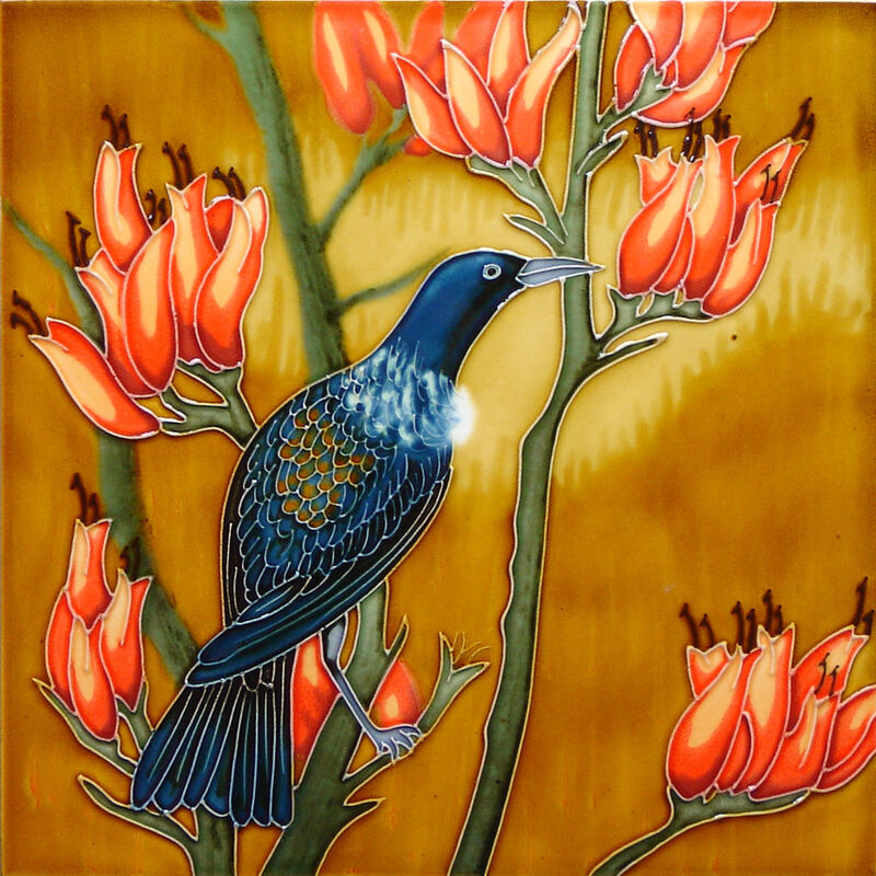 Lovely Hand Painted Ceramic Decorative Art Wall Hanging Tiles for Home Decoration