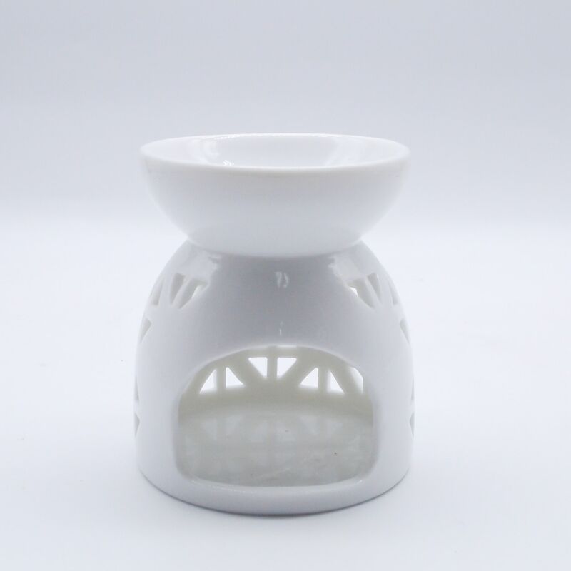 OEM/ODM Wholesale Oil burner Aromatherapy Stove Candle Holder Ceramic Aromatic Clear Wax Warmer