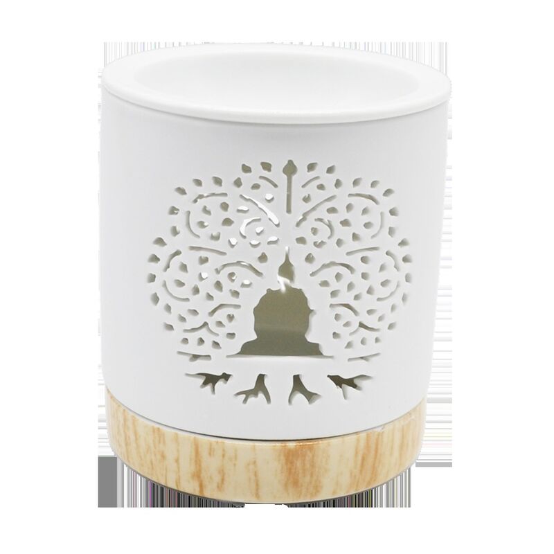 Novelty Toy Gifts Ceramic Christmas Candle Holder for One Candle  Lovely Ceramic Tart Oil Burner for Valentines Day Gift