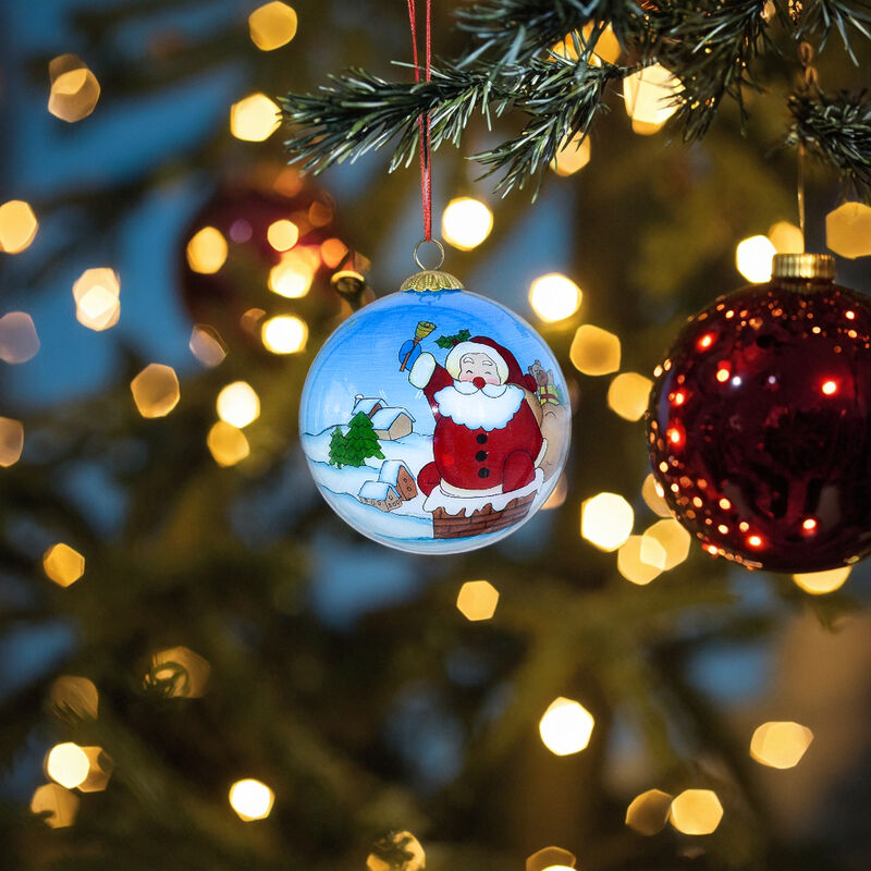 2025 Luxury High-End Christmas Trees Ornaments Balls with Environmentally Friendly  Materials for Gift