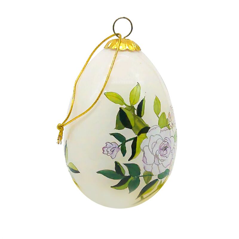 Artist-handpainted Glass Bauble Gift Featuring Bespoke Easter Motifs