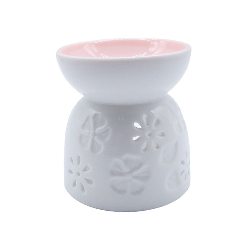 Bulk Purchase Customize Wax Melt Burner Melter Warmer Essential Oil Burner Incense Aroma Diffuser Ceramic Candle Holder