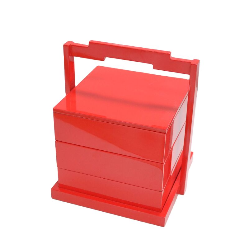 High Gloss Wooden Food Box