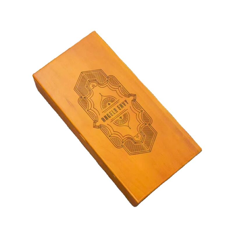 Luxury  Hand-polished Wood Maple Wood Wine Gift Packaging Box for Corporate