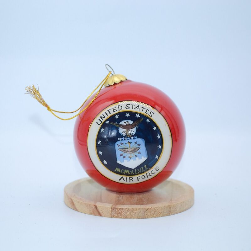 Wholesale Hand-Painted Inside Glass Ornament Tree Ball Unique Artisan Collectible for Christmas Ideal Gift for Friends