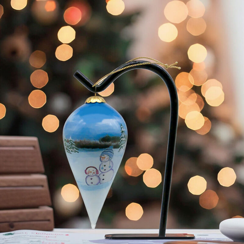 Unique Hand-painted  Shaped Christmas Glass Balls Decorations for  Gifts